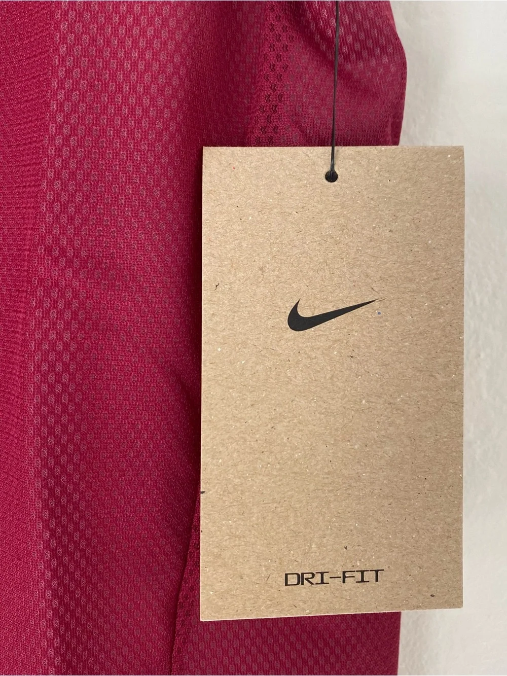 NWT Nike Revert Maroon/ White Mesh Sleeveless Jersey